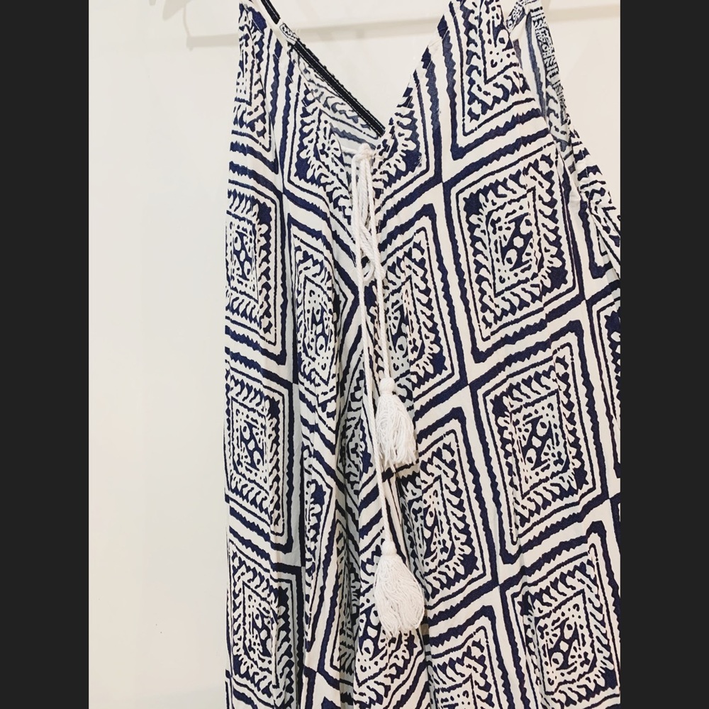 Beach Dayz Summer dress with pattern and tassels